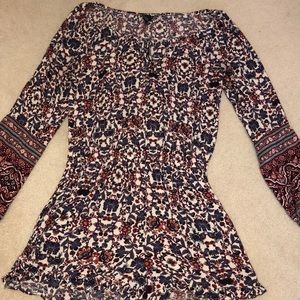 American Eagle Outfitters- Long Sleeve Romper